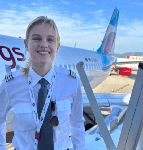 Piloto Feminina Eurowings