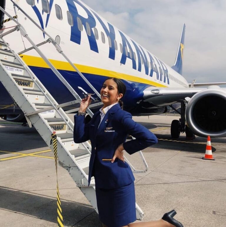 Francisca Pereira Foto Ryanair